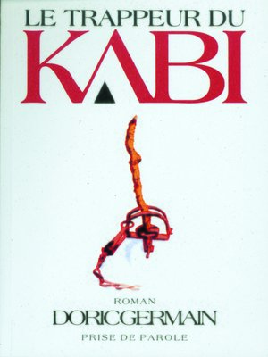 cover image of Trappeur du Kabi